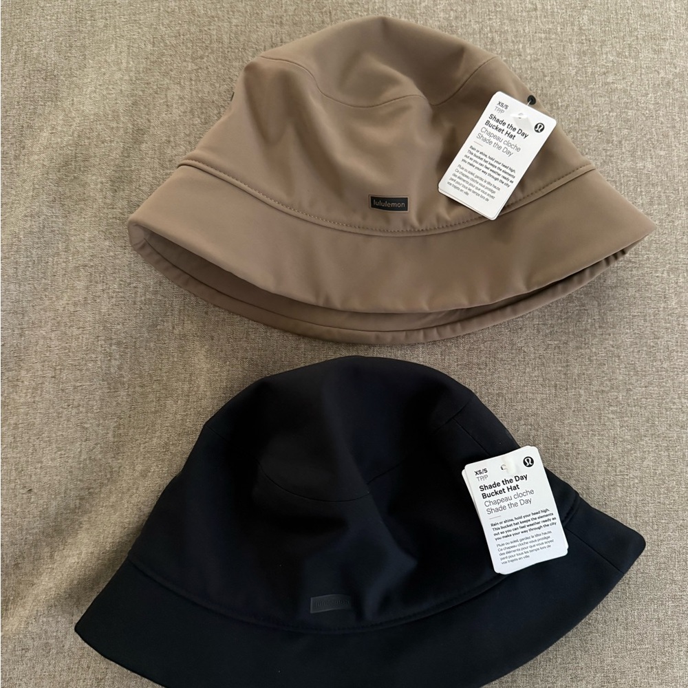 Lululemon Bucket Hats in Black and Brown